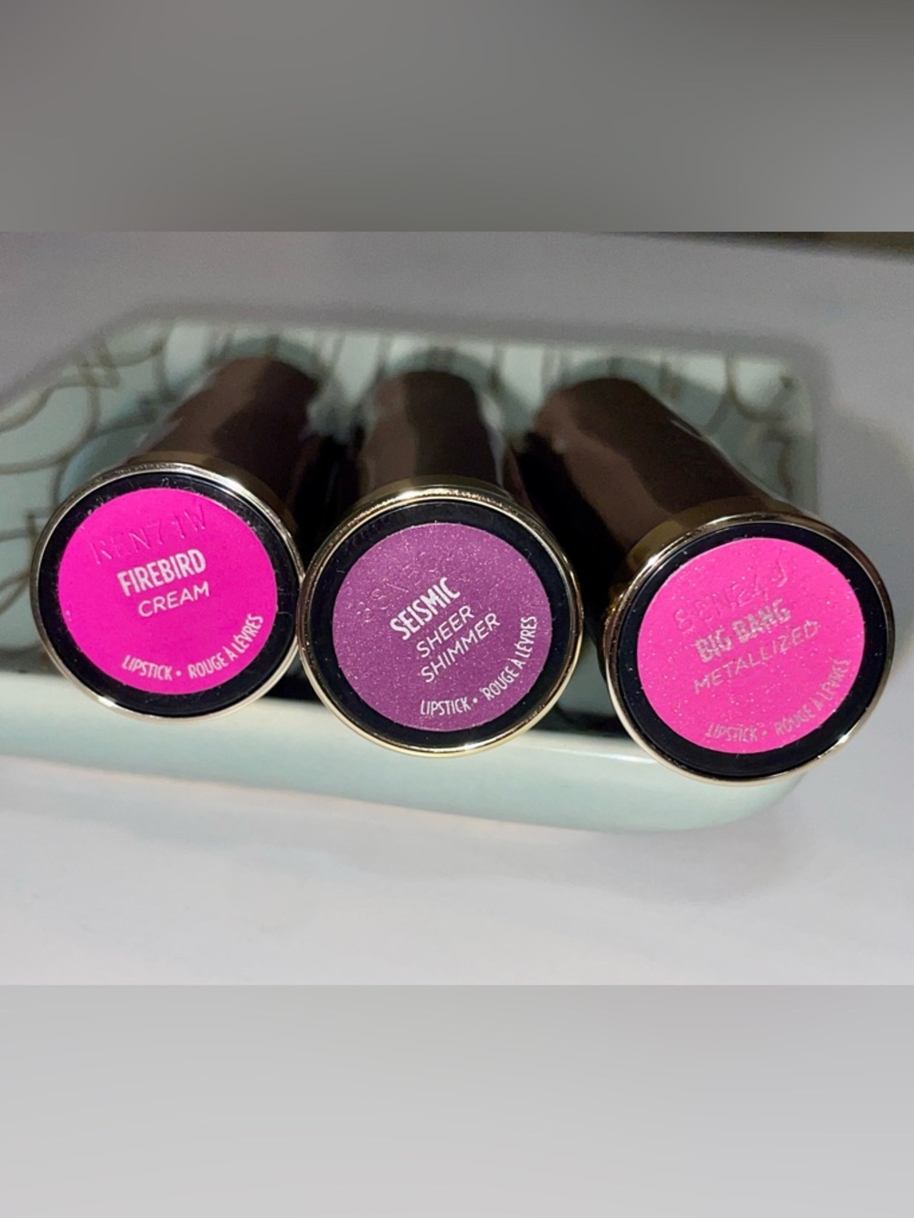 Urban Decay Lipstick Trio - Firebird Seismic & Big Bang - Picture 2 of 5